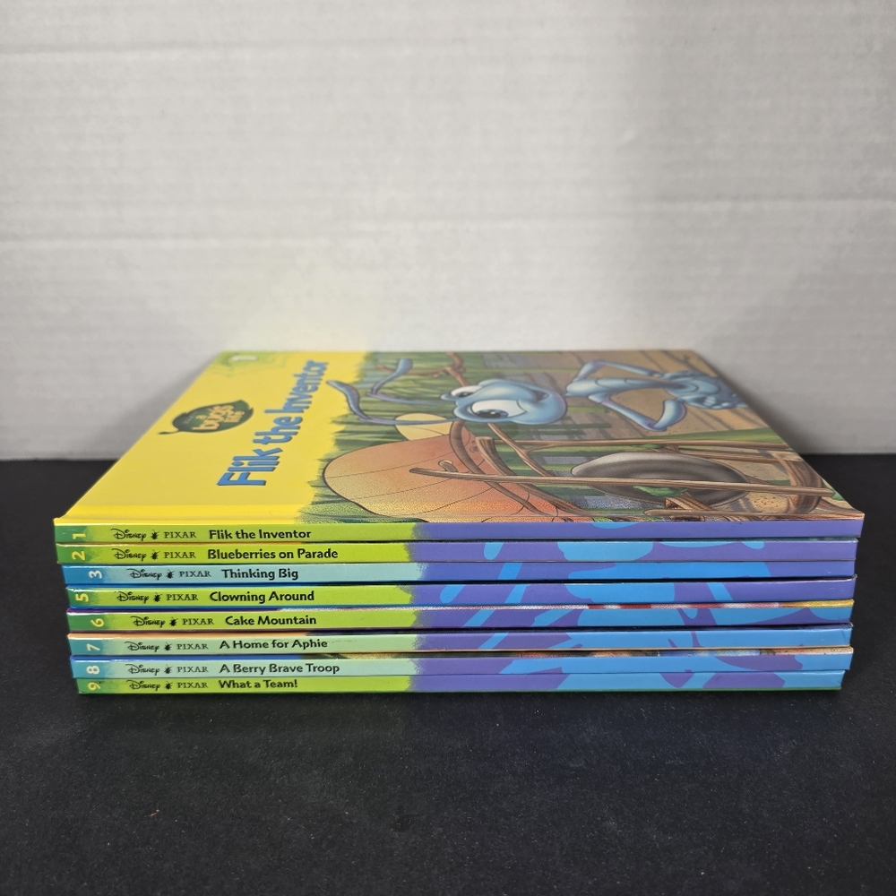 Disney A Bugs Life Storybook Lot Of 8